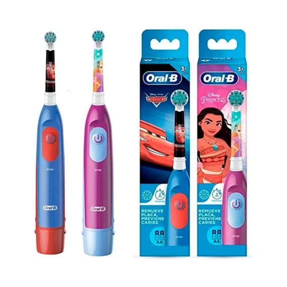 Braun Oral-B Cepillo de Dientes Infantil a pilas Disney Cars (DB5.510.1K)