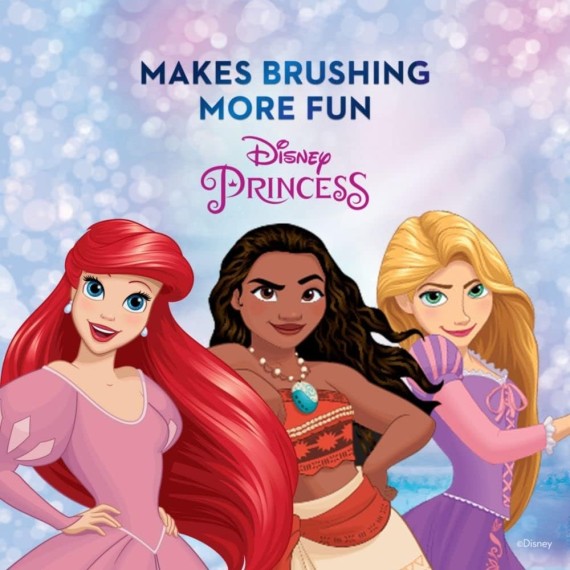Braun Oral-B Cepillo de Dientes Infantil a Pilas Princesas Disney (DB5.510.1K)