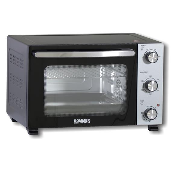 Rommer H28TL Horno C/Grill 1500w Negro/ Inox