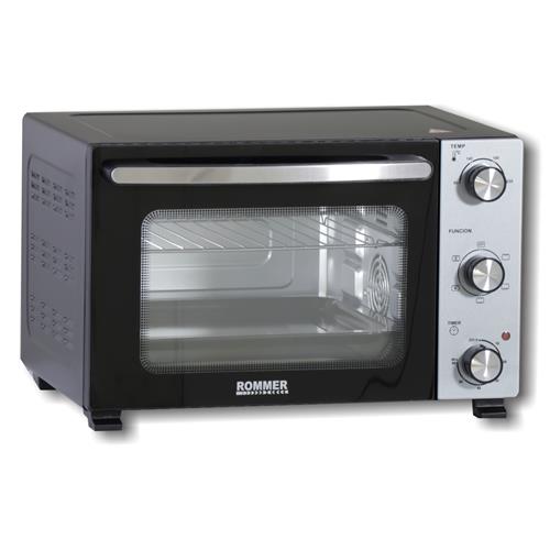 Rommer H28TL Horno C/Grill 1500w Negro/ Inox