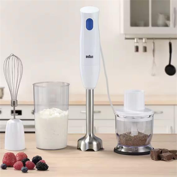 Braun MQ10.202WWH Batidora de Brazo 450W