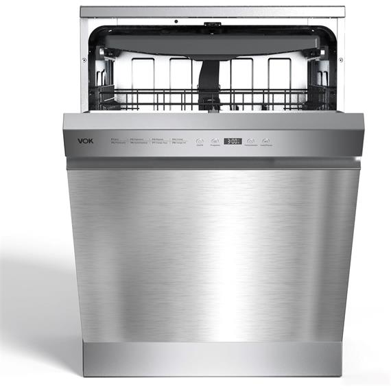 Vok EVD-14FCSAD Lavavajillas 14 Cubiertos 60cm Inox