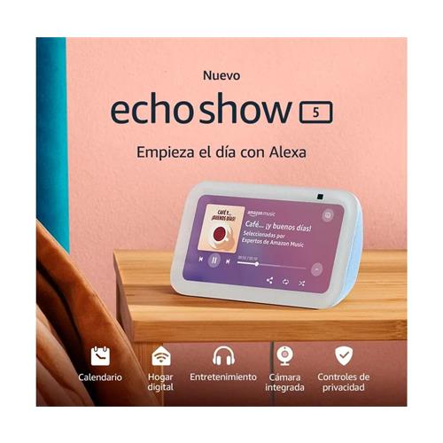 Amazon Echo Show 5 Altavoz Bluetooth Inteligente 3ª Gen Gris Azulado