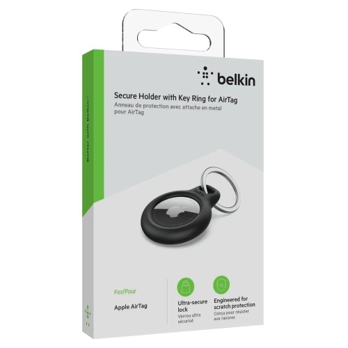 Belkin LLavero Apple Air Tag Negro (F8W973BTBLK)