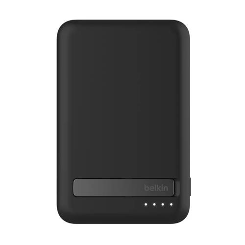 Powerbank 5.000mAh Belkin Qi2 15W Magsafe con Soporte Negro (BPD006BTBK)