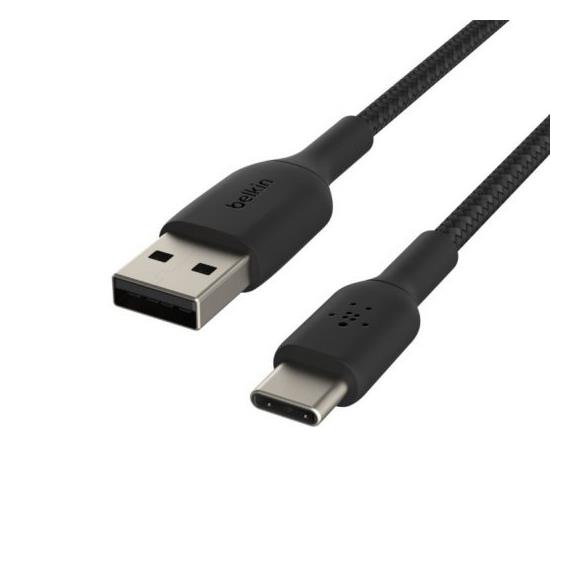 Belkin Cable USB-A To USB-C 1 metro Boost Charge Negro (CAB001BT1MBK)