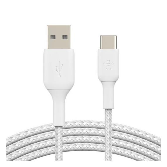 Belkin Cable USB-A To USB-C 1 Metro Boost Charge Blanco (CAB001BT1MWH)