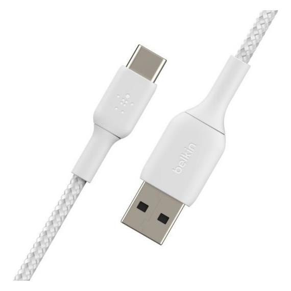 Belkin Cable USB-A To USB-C 1 Metro Boost Charge Blanco (CAB001BT1MWH)