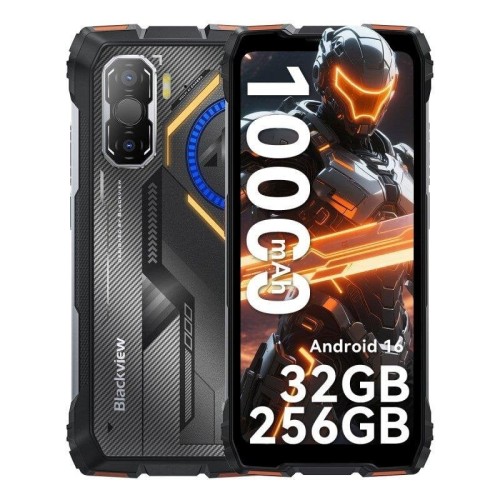 Blackview ROCK 3 6.78" 8GB 256GB Cámara Térmica y Linterna 400lm Naranja
