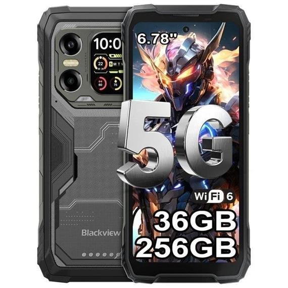 Blackview Xplore X1 5G 6.78" 12GB + 24GB 256GB 108Mpx Negro