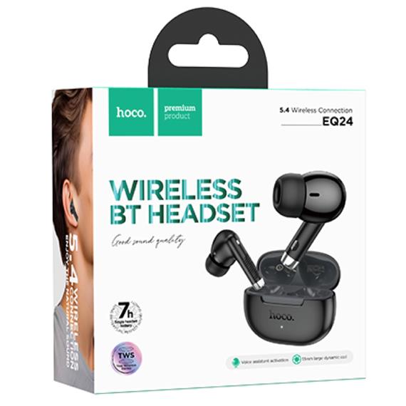 Hoco EQ24 Auricular Bluetooth True Wireless Negro