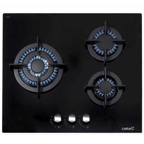 Cata CCI6021BK 3F Encimera Cristal Gas