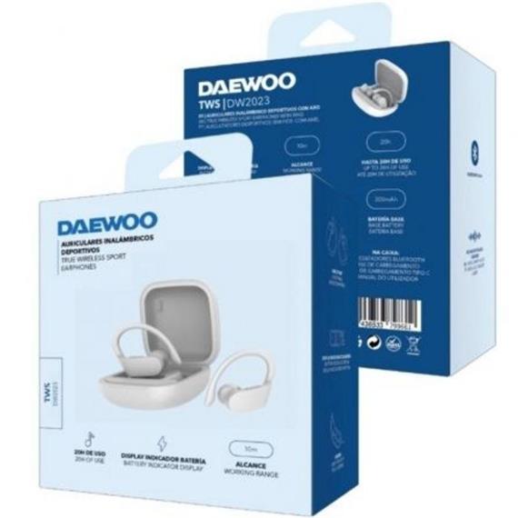 Daewoo DW2023 Auricular Deportivo Bluetooth Blanco