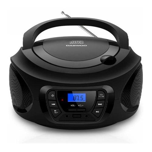 Daewoo DW3011 Radio CD, Bluetooth ,USB,  Ecualizador Negro