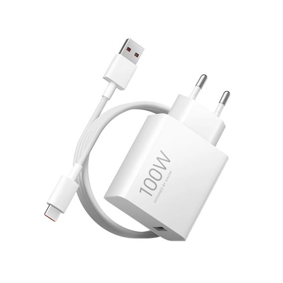 Xiaomi 100W Charging Combo Cargador USB-A con Cable USB-C (BHR095VEU)