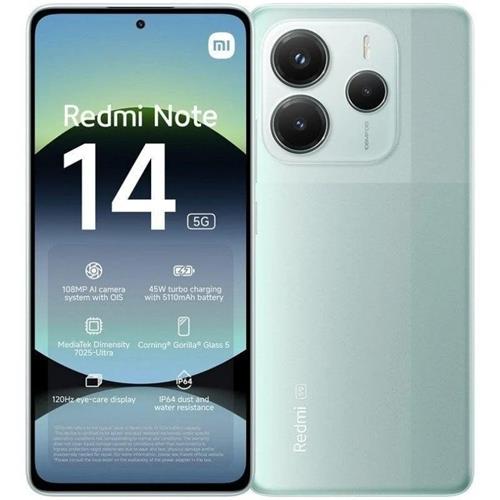Xiaomi Redmi Note 14 5G 6GB 128GB Coral Green