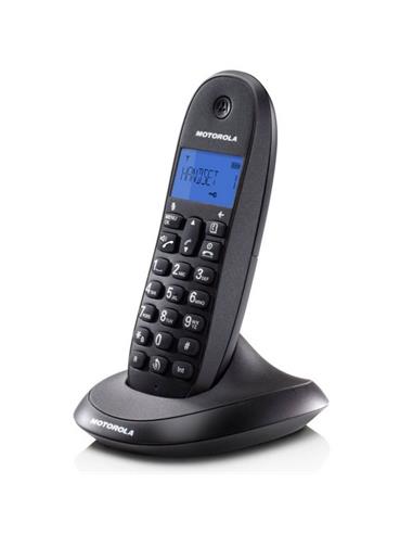 Motorola C1001LB+ teléfono DECT con manos libres Negro