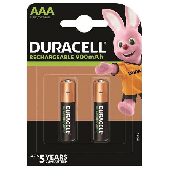 Duracell R3 AAA Pila Recargable 900 MH Pack 2 Unidades