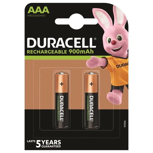 Duracell R3 AAA Pila Recargable 900 MH Pack 2 Unidades
