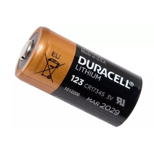 Duracell CR123/CR123A/CR17345 Pila Foto 1 PC