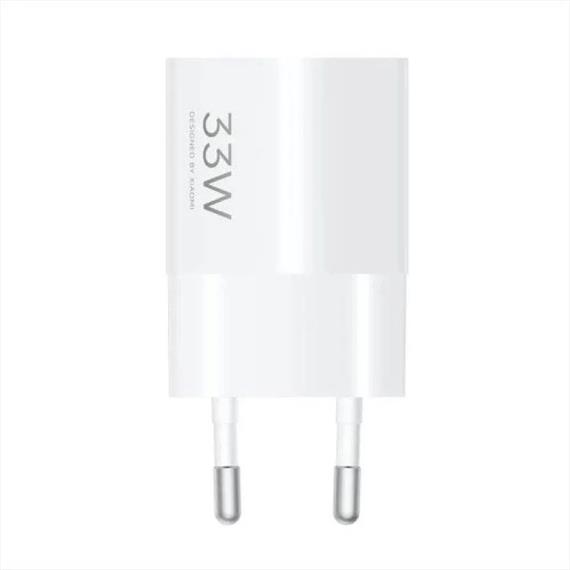 Xiaomi 33W Nano Power Adaptador USB-C Blanco (BHR087LEU)