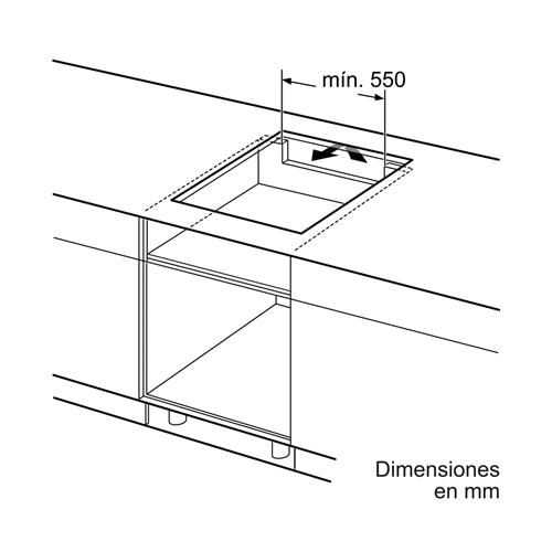 Siemens EU63KBJB5E Vitrocerámica 60cm Induccion