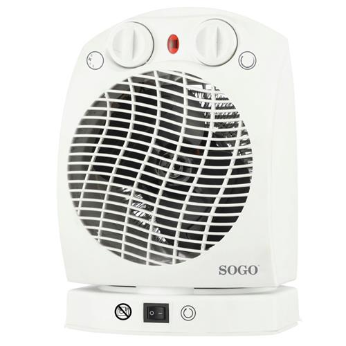 Sogo Termoventilador con Función Oscilación 2000W (CAL-SS-18375)