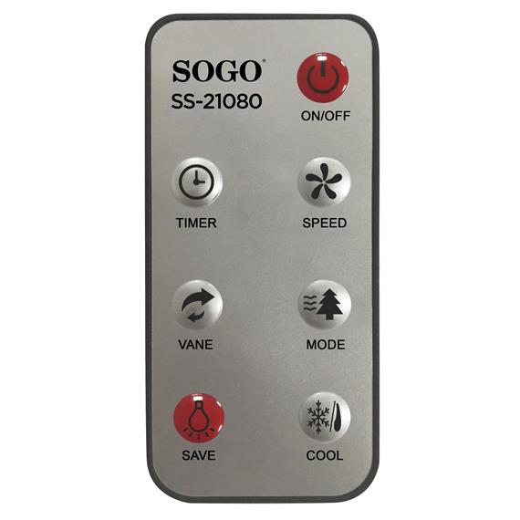 Sogo Climatizador de Aire Portátil 65W 6 Litros (AIR-SS-21080)