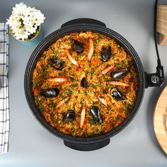 Sogo Multi Cazuela Eléctrica y Pizzera 42 Cm 1500W (PIZ-SS-10105)