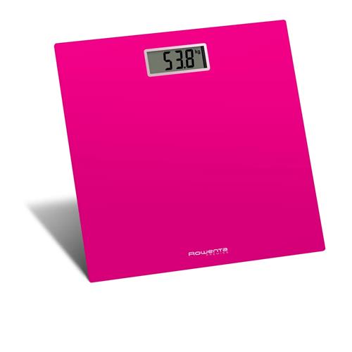 Rowenta BS1403V0 Premiss Báscula de Baño Extraplana Fucsia 150Kg