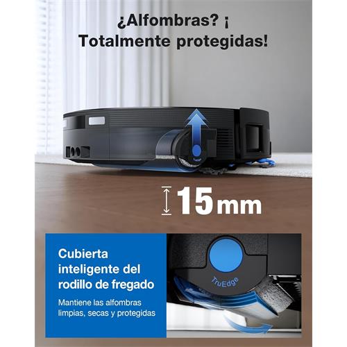 Ecovacs Deebot X12 OmniCyclone Aspirador y Friegasuelos con FocusJet