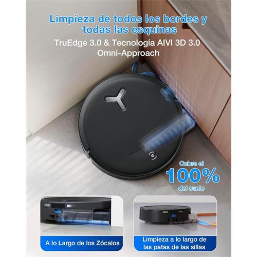 Ecovacs Deebot T80S Omni Robot Aspirador y Mopa 24.800Pa con Estación