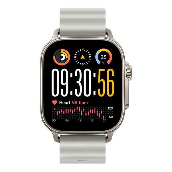 Realme Watch 5 Amoled Smartwatch con llamadas y NFC Titanium Silver