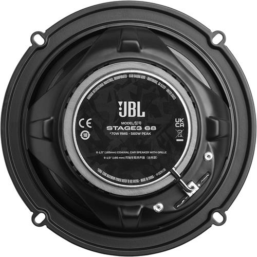 Jbl Gen2 Stage3 68 Altavoces de Coche 6.5" Coaxiales de 2 Vías Hasta 560W