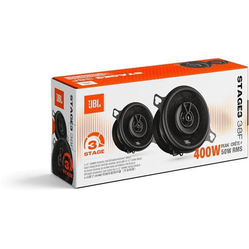 Jbl Gen2 Stage3 38F Altavoces de Coche 3.5" Coaxiales de 2 Vías Hasta 400W