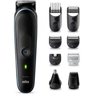 Braun MGK5411 Recortadora Kit 9 en 1 Recargable Wet & Dry