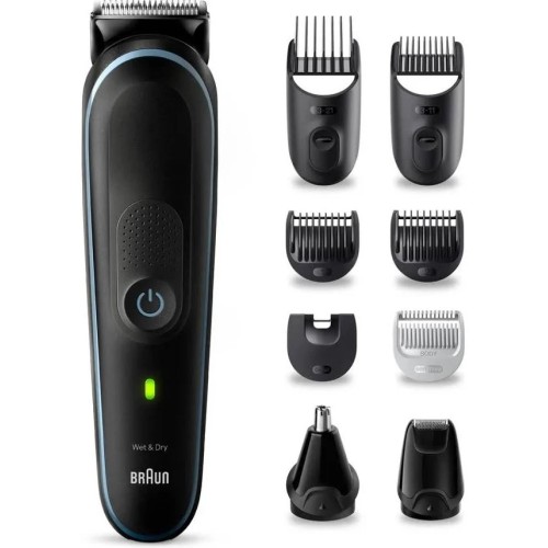 Braun MGK5411 Recortadora Kit 9 en 1 Recargable Wet & Dry