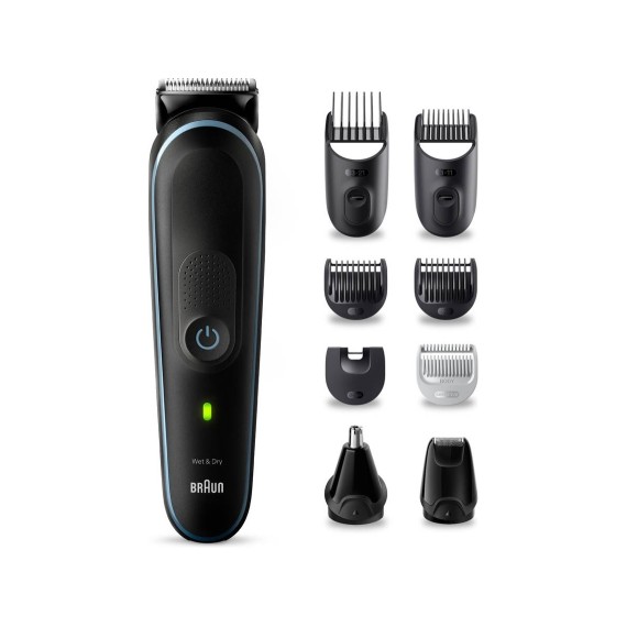 Braun MGK5411 Recortadora Kit 9 en 1 Recargable Wet & Dry