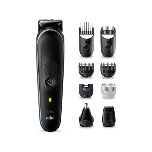 Braun MGK5411 Recortadora Kit 9 en 1 Recargable Wet & Dry