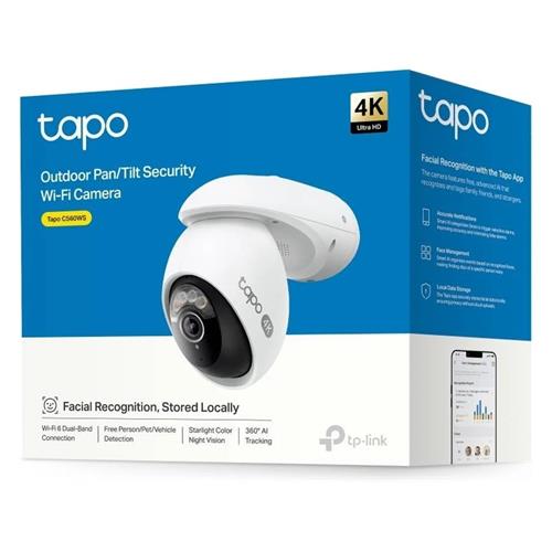 Tp-Link Tapo TC46 Cámara de Vigilancia Exterior 360º 4K Reconocimiento Facial