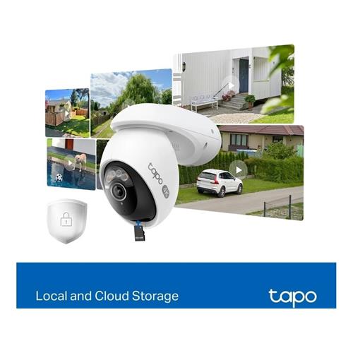 Tp-Link Tapo TC46 Cámara de Vigilancia Exterior 360º 4K Reconocimiento Facial