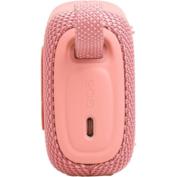 Jbl GO5 Altavoz Bluetooth con Auracast y Luces Led Rosa