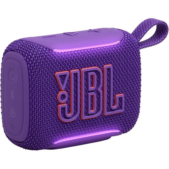 Jbl GO5 Altavoz Bluetooth con Auracast y Luces Led Purple