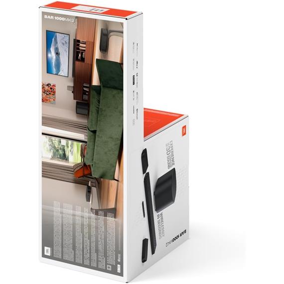 JBL Bar 1000MK2 Barra de Sonido 7.1.4 960W Dolby Atmos y DTS:X