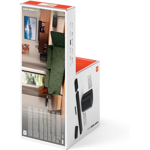 JBL Bar 1000MK2 Barra de Sonido 7.1.4 960W Dolby Atmos y DTS:X