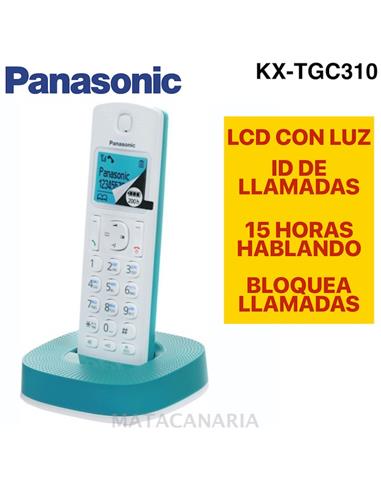 PANASONIC KX-TGC310 WHITE/CIAN