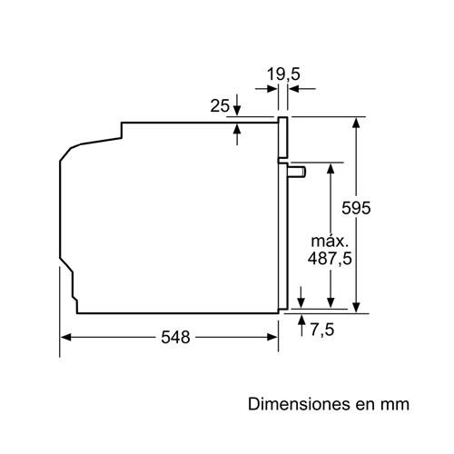 Siemens HB537GES3 Horno Inox