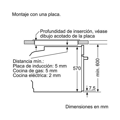 Siemens HB537GES3 Horno Inox