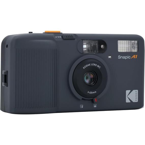 Kodak Snapic A1 Cámara Analógica de película 35mm con Flash Gris