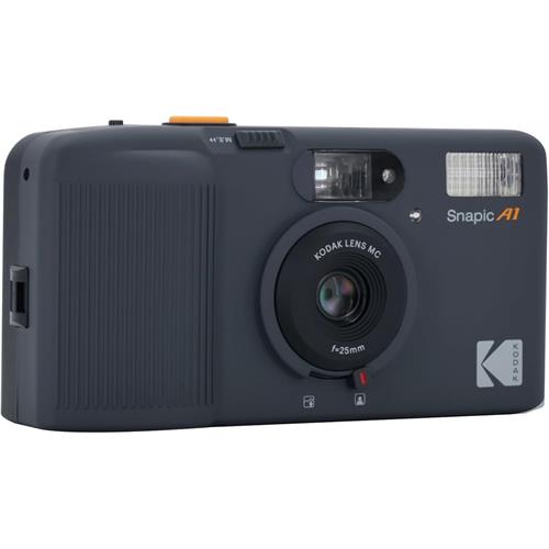 Kodak Snapic A1 Cámara Analógica de película 35mm con Flash Gris